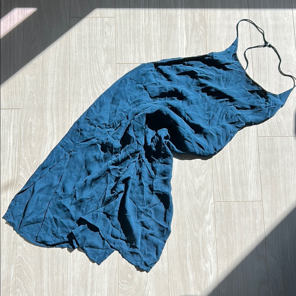 Mikoh Corsica mini dress or coverup in blue